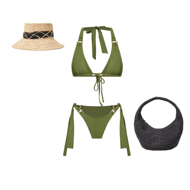 Product | LSPACE Kiki Bikini Bottom - Jungle