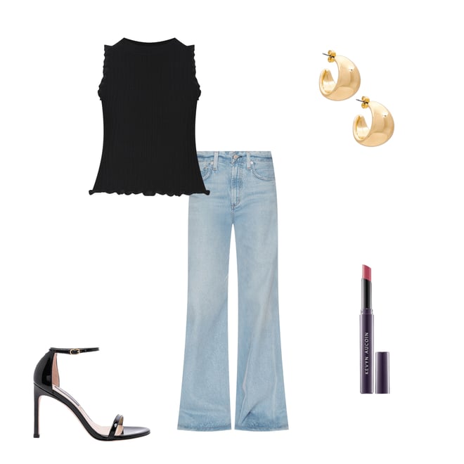 1st bundle featuring 4 items which compliment Paloma Baggy Jeans