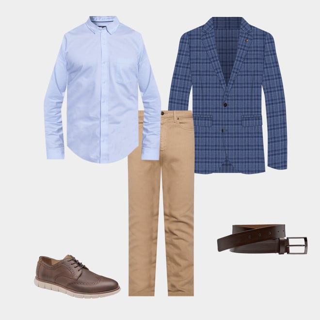 Mural longline glen plaid blazer hot sale