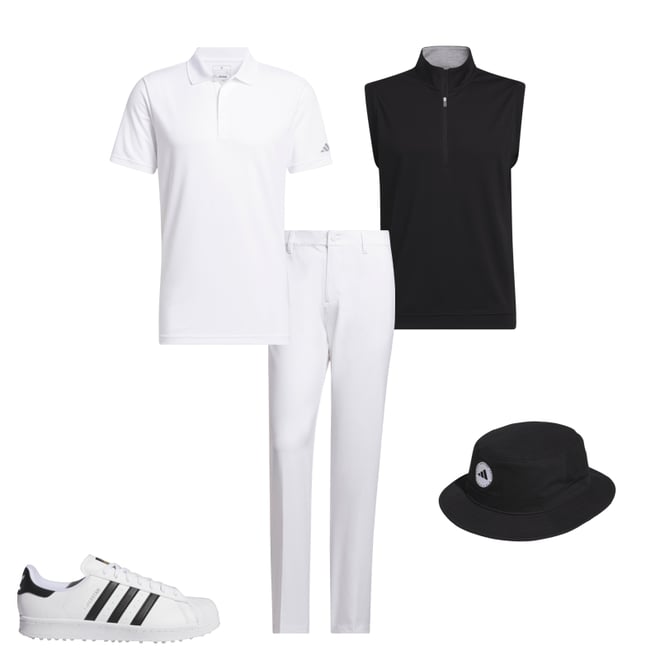 adidas Superstar Spikeless Golf Shoes Cloud White/Core Black