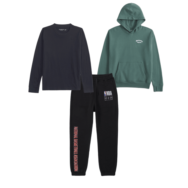 abercrombie golf club imagery popover hoodie