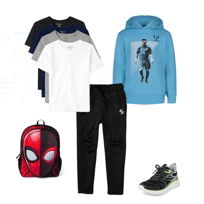 4th bundle featuring 4 items which compliment Boys Moisture Wicking Fleece Pants