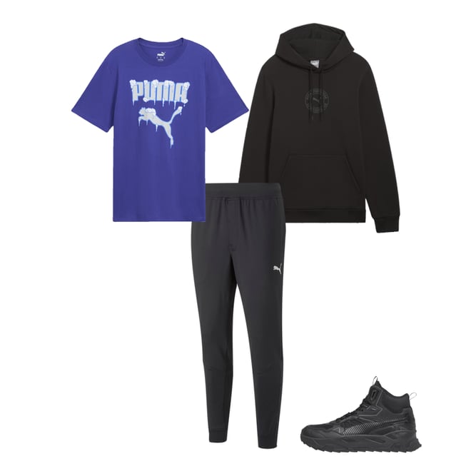 Graphics Frozen Cat Men's Tee PUMA