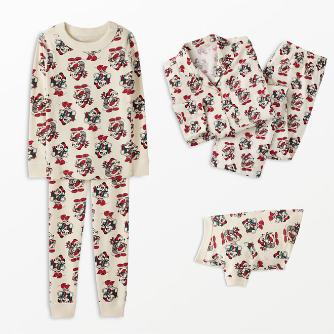 Women s Disney Mickey Mouse Flannel Pajama Set Hanna Andersson