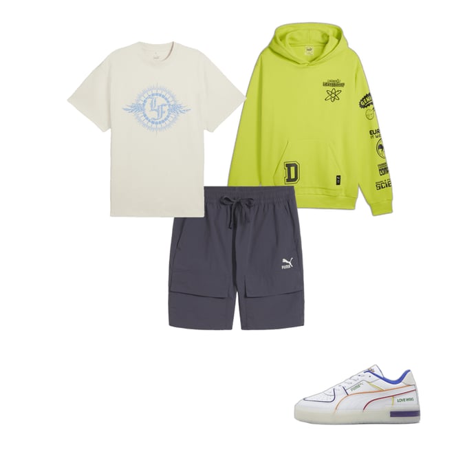 Sudadera con gorra de basquetbol PUMA x DEXTER S LABORATORY Hombre PUMA