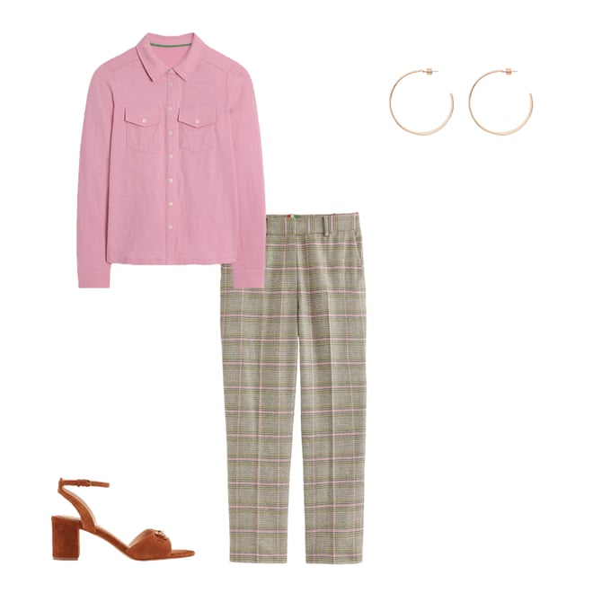 6th bundle featuring 3 items which compliment Amy Jersey Shirt-Formica Pink