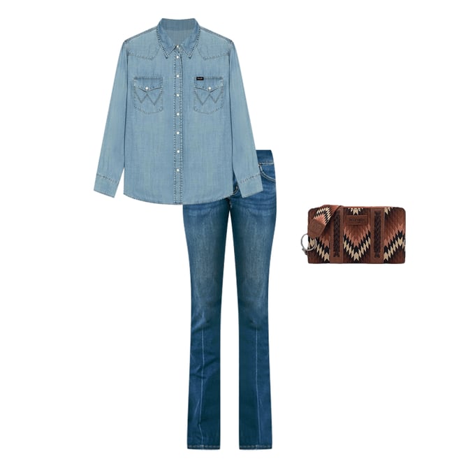 Women's Wrangler Retro® Mae Jean in Vivianna