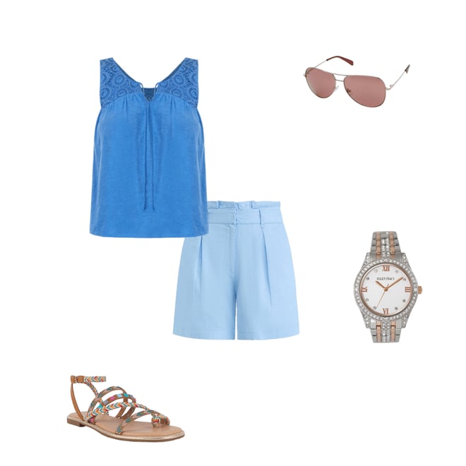 Sugar Aloha Strappy Sandals | belk