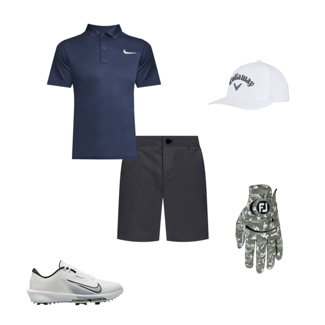 Nike Air Zoom Infinity Tour 2 Golf Shoes White/Black/Green