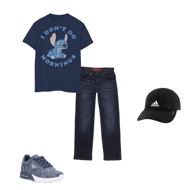 Disney S Lilo Stitch Boys 8 20 I Don T Do Mornings Graphic Tee - double hat glitch group roblox