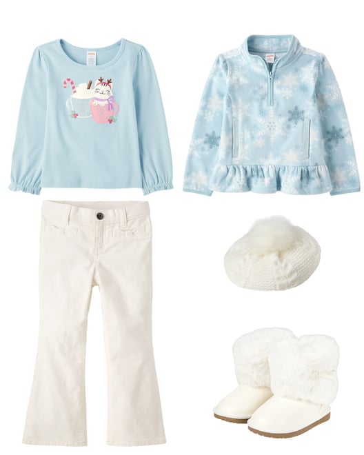 Gymboree white fur boots best sale