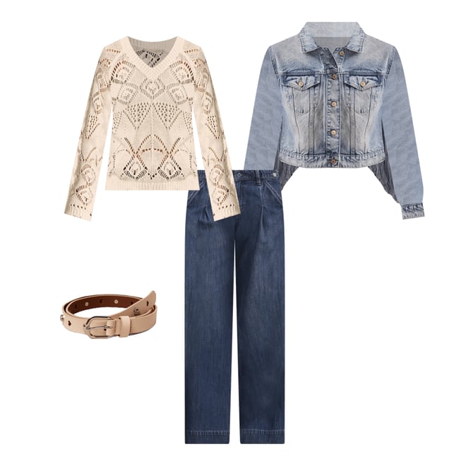 WESTIVAL FRINGE DENIM JACKET