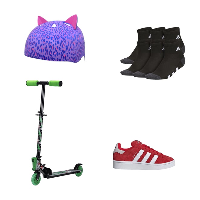 Minecraft 3D Kick Scooter with Light Up Wheels | Dick's