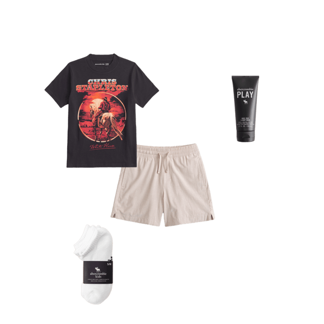 a&f hybrid shorts