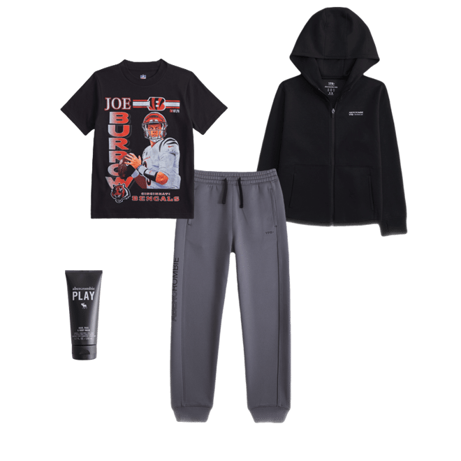 ypb neoknit active logo full-zip hoodie