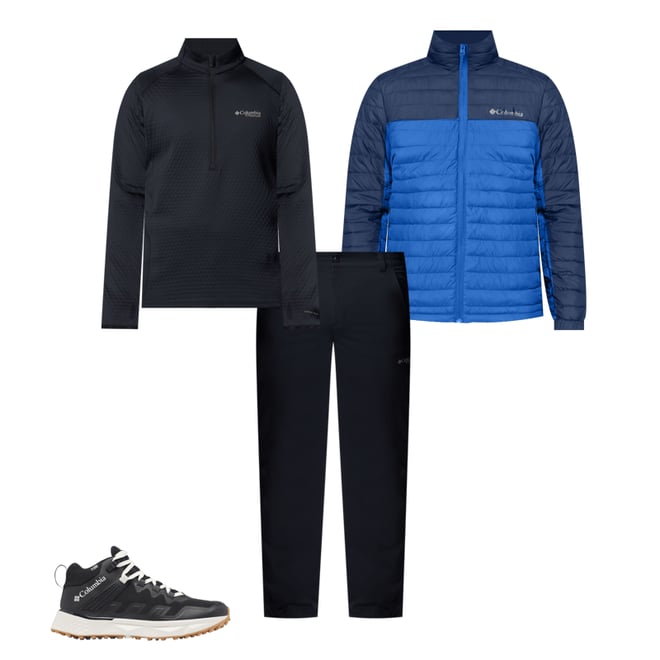 Men's Crystal Leaf™ Omni-Heat™ Helix Half Zip Pullover Men's Crystal Leaf™ Omni-Heat™ Helix Half Zip Pullover