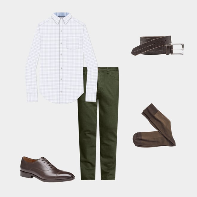 2nd bundle featuring 4 items which compliment Sullivan Cap Toe