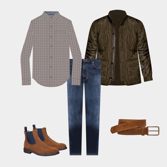2nd bundle featuring 4 items which compliment Hartley Chelsea Boot