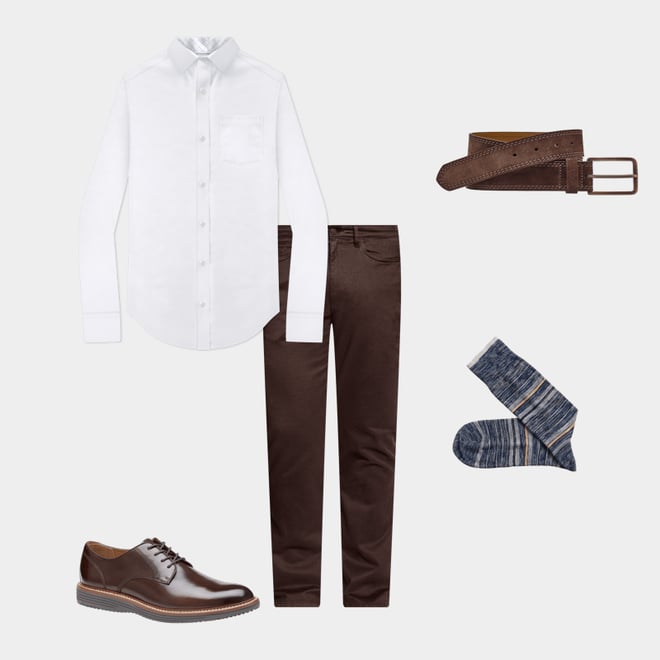 5th bundle featuring 4 items which compliment Heather Stripe Socks