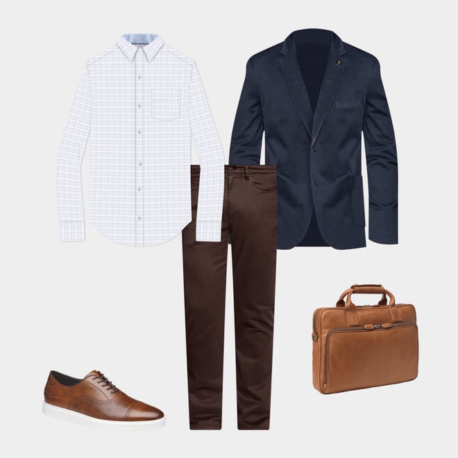 9th bundle featuring 4 items which compliment Brody Cap Toe