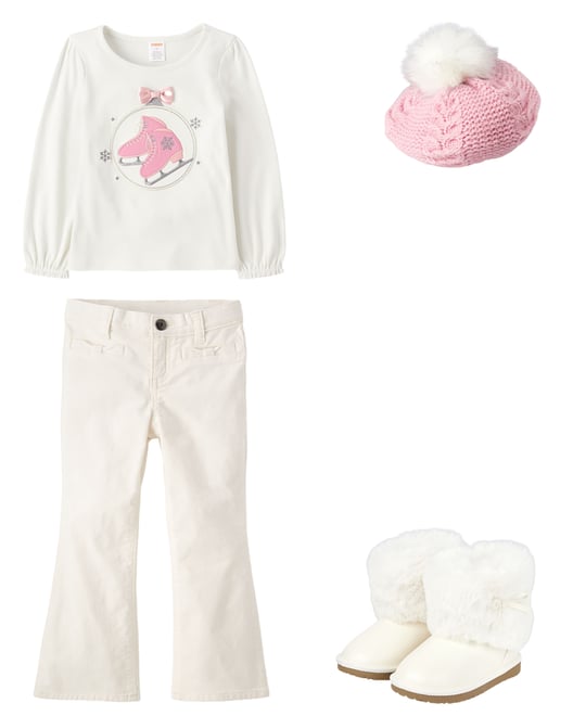 1st bundle featuring 3 items which compliment Girls Cable Knit Beret