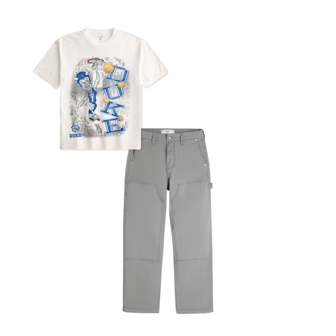 Boxy Duke University Graphic Tee