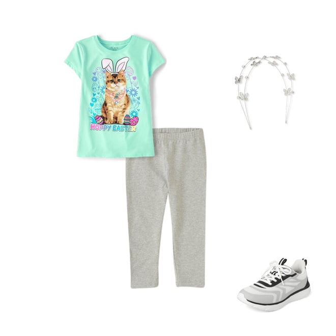 3rd bundle featuring 3 items which compliment Girls Capri Leggings