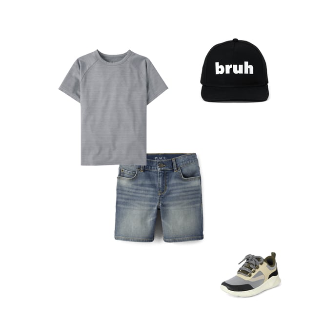 9th bundle featuring 3 items which compliment Boys Denim Shorts