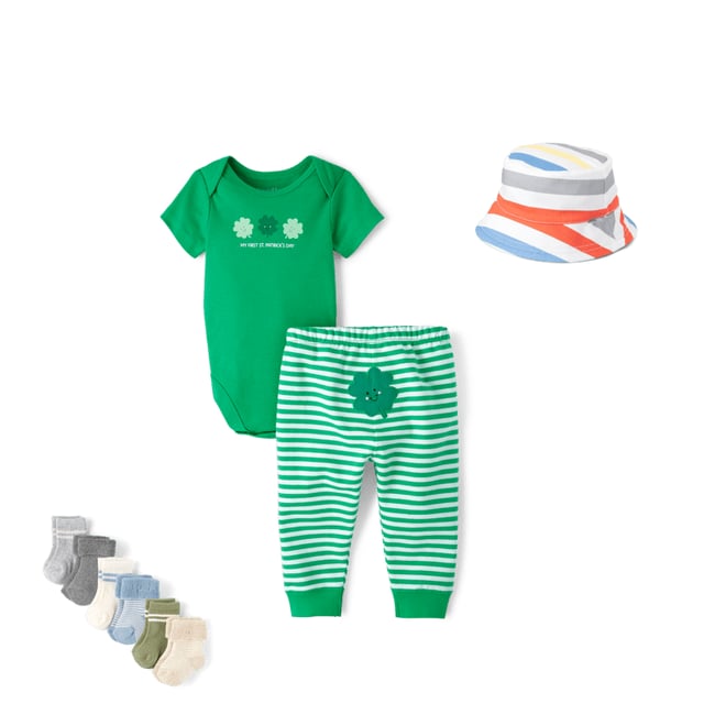 10th bundle featuring 2 items which compliment Baby Boys Striped Reversible Bucket Hat