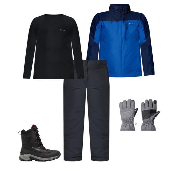 Men's Omni-Heat™ Midweight Baselayer Crew - Big | Columbia