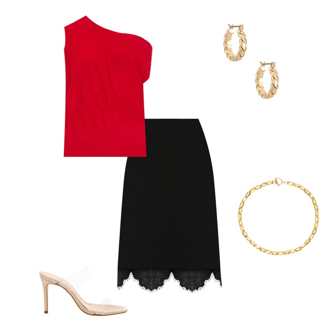 2nd bundle featuring 4 items which compliment x REVOLVE Drop Shoulder Top