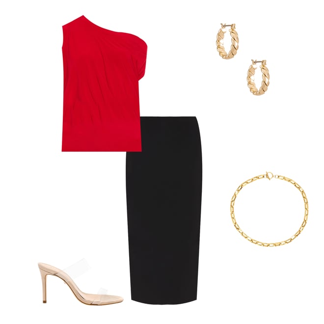 2nd bundle featuring 4 items which compliment x REVOLVE Drop Shoulder Top