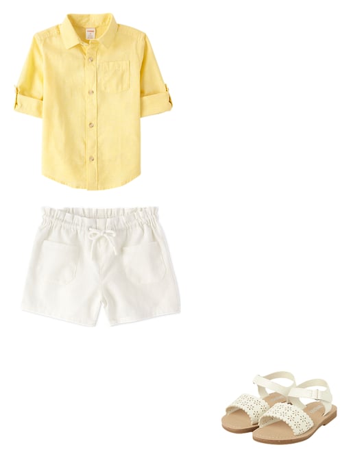 Baby Striped Snug Fit Cotton Footed One Piece Pajamas - Gymmies - Yellow