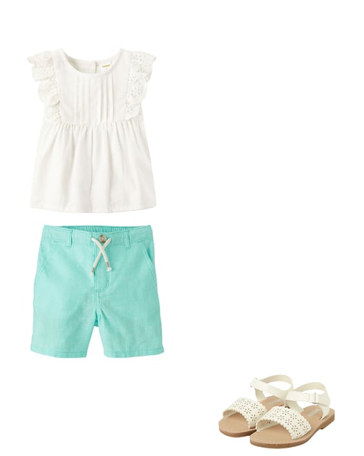 Boys Belted Chino Pants