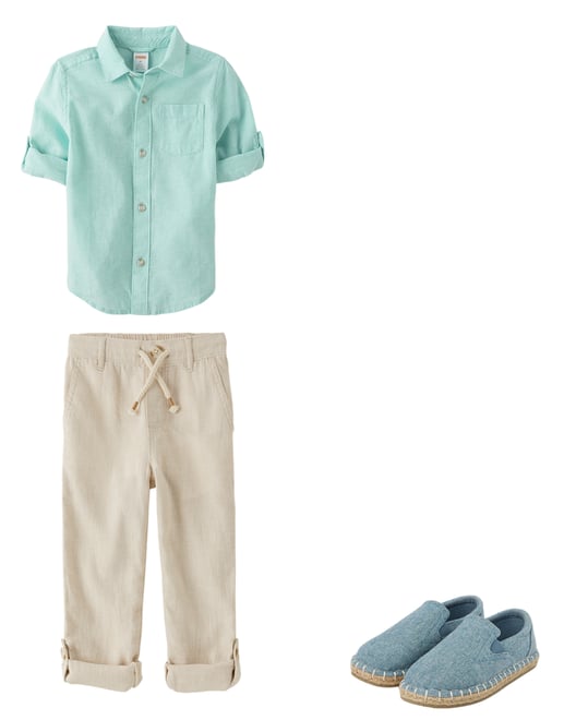 Boys Belted Chino Pants