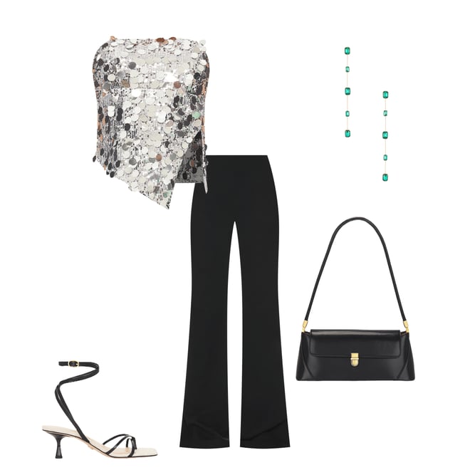 3rd bundle featuring 4 items which compliment Cordilla Strapless Top