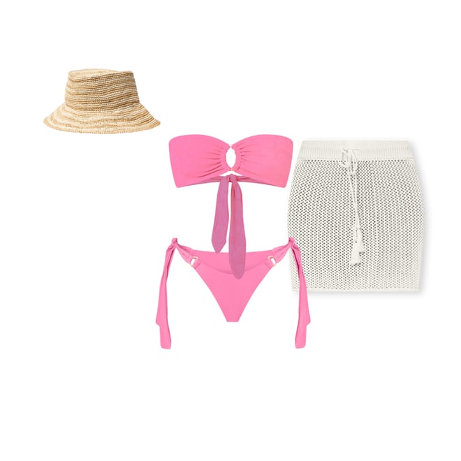 2nd bundle featuring 3 items which compliment Coast Is Clear Skirt