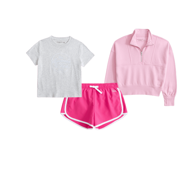 essential sunday half-zip sweatshirt