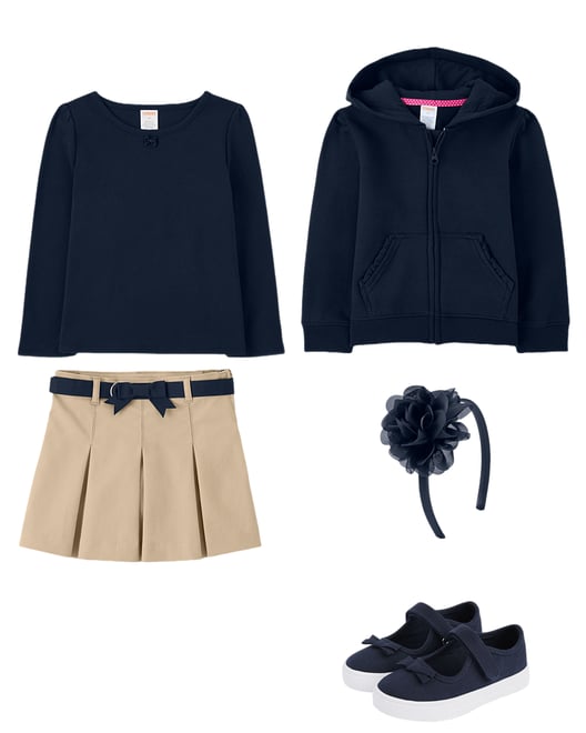 10th bundle featuring 4 items which compliment Girls Bow Mary Jane Shoes