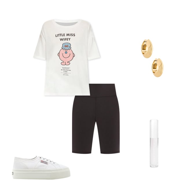 alo 7\" High-Waist Biker Short ブラック 7