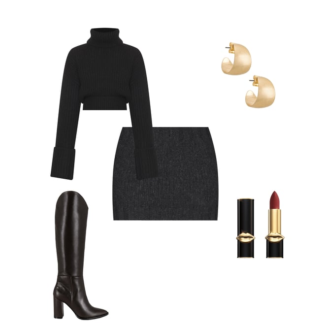2nd bundle featuring 4 items which compliment Annabelle Knit Skirt