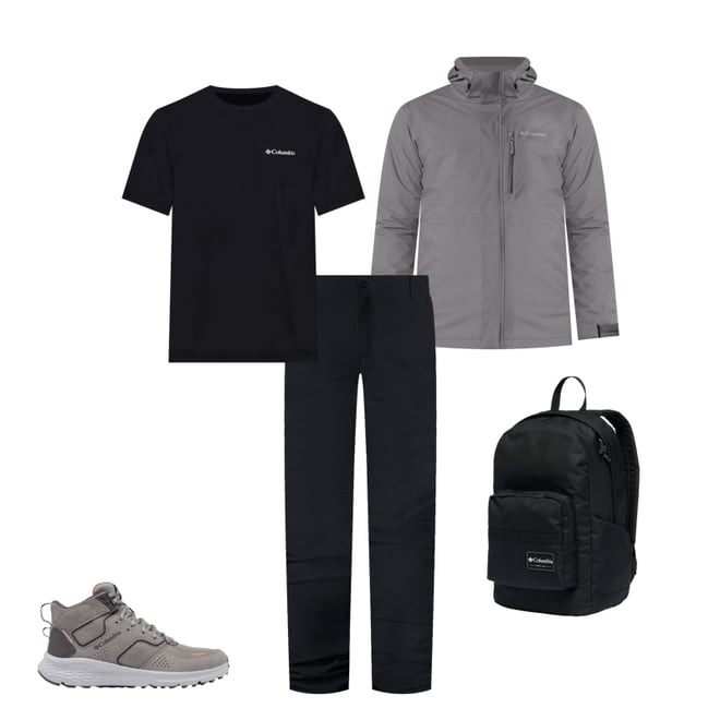 ★★Columbia★★ MLABEL REGULARFIT UNIFORM PANTS BLACK CIU3U M-LABEL REGULAR-FIT UNIFORM PANTS 블랙_COLUMBIA UNIVERSITY