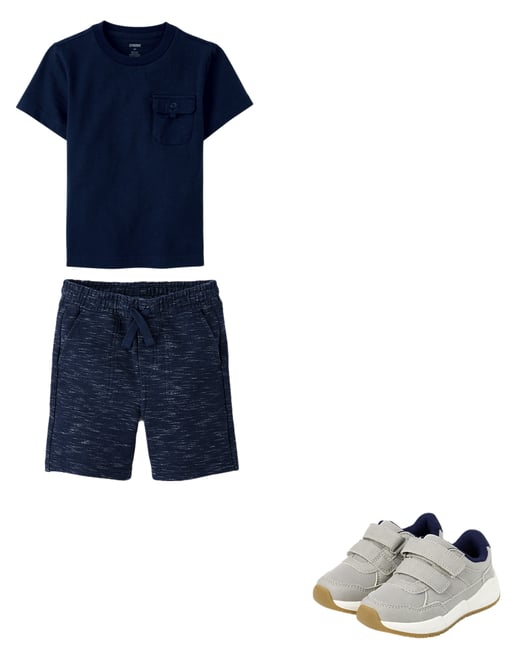 1st bundle featuring 2 items which compliment Boys Pocket Top
