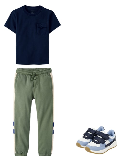 3rd bundle featuring 2 items which compliment Boys Pocket Top