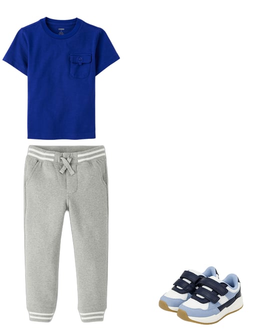 4th bundle featuring 2 items which compliment Boys Pocket Top