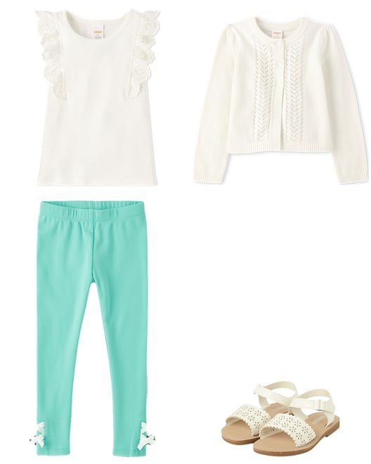 1st bundle featuring 3 items which compliment Girls Lace Up Leggings