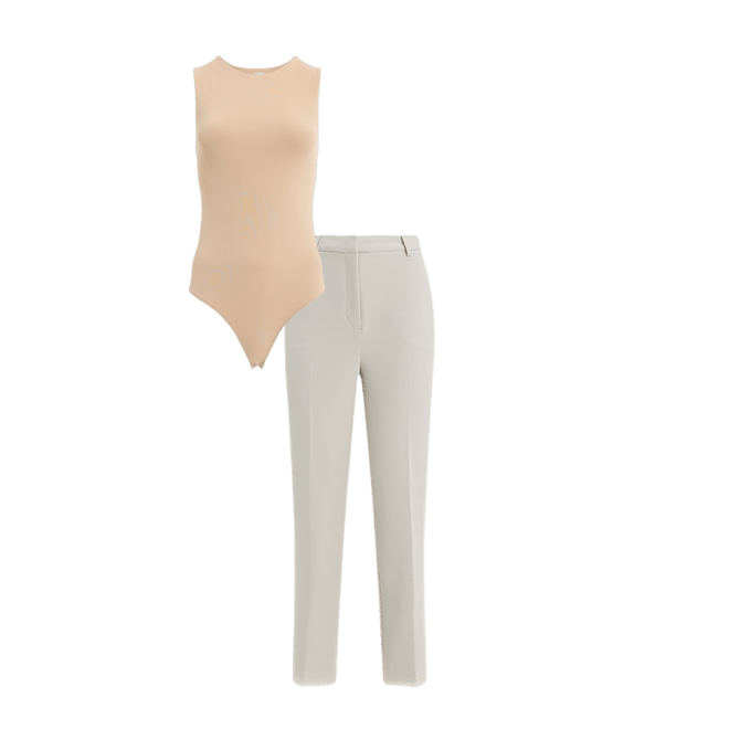 Editor Super High Waisted Straight Ankle Pant