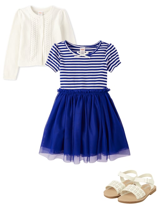 4th bundle featuring 2 items which compliment Girls Pointelle Cardigan