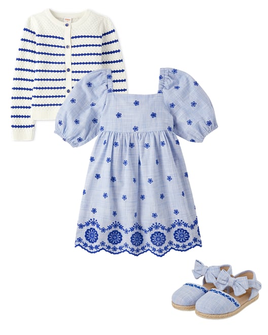 2nd bundle featuring 2 items which compliment Girls Striped Cardigan