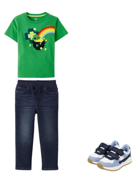 1st bundle featuring 2 items which compliment Boys Pull On Straight Jeans